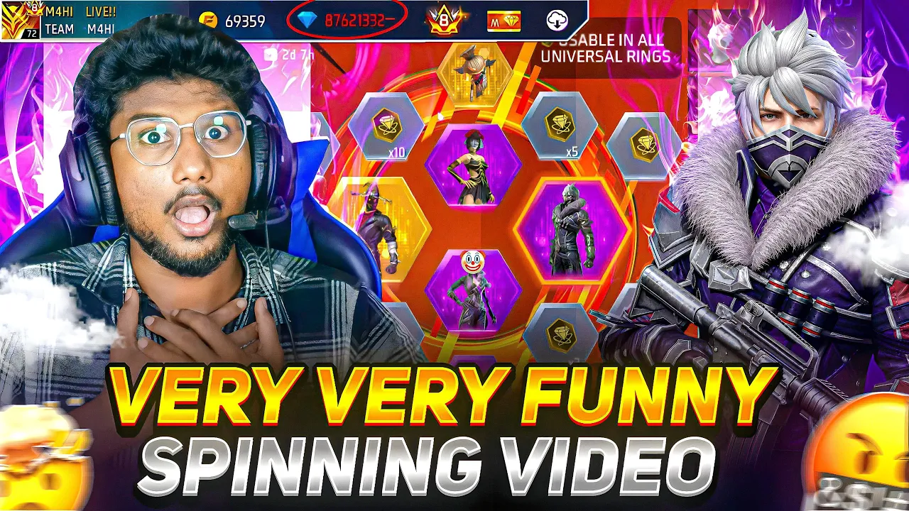 very very very funny 😂🕺spinning video Wait for  end 🤣Raistar Bundle🔥spinning video 📉❤️