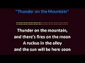 Bob Dylan - Thunder On The Mountain