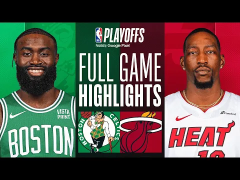 Download MP3 #1 CELTICS at #8 HEAT | FULL GAME 3 HIGHLIGHTS | April 27, 2024