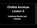 Chahta Anumpa Leason 5 The Traditional Calendar