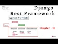 ViewSets in Django Rest Framework and Types