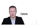 Cahoots - Meaning Pronunciation Word Wor l d