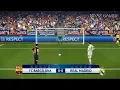 El Clasico | FC BARCELONA vs REAL MADRID | Penalty Shootout | PES 2018 Final UEFA Champions League