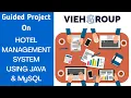 3 Creating the login frame - Hotel Management System Java Project Netbeans MySQL VIEH Group