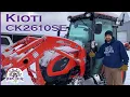 Kioti CK2610 SE HST Cab tractor In-depth review and test drive