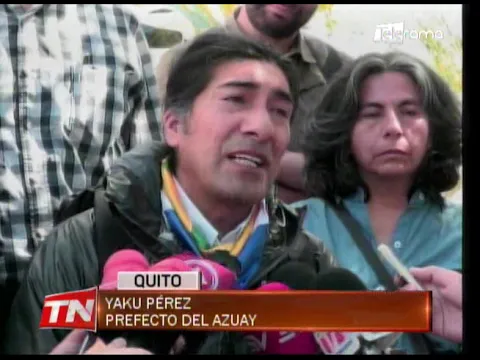 Yaku Pérez visibilizará ante la ONU procesos de consulta popular antiminera