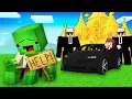 JJ Became a President and Kicked Mikey Out in Minecraft Maizen