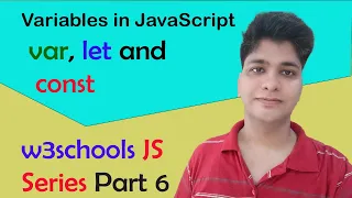 JavaScript Variables w3schools JS Series Part 6 it full knowledge