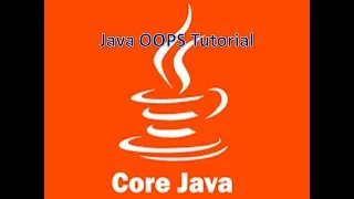Selenium 19 - Java Object Oriented Programming