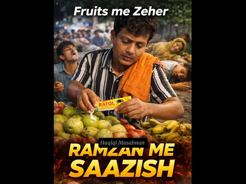 रमज़ान में साज़िश ज़हर का खेल 🤬 #shorts #muslimnews #viral