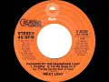 Download Lagu 1978 Meat Loaf - Paradise By The Dashboard Light (45 single version)