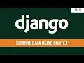 Django 2 1 - Sending data from View to django Templates