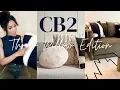Throw Pillow Styling w CB2 Watch this first Unboxing Full Review