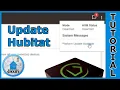 Update Hub - Hubitat Tutorial