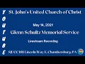 Glenn Schultz Memorial Service