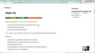 087 - Clojure CLI
