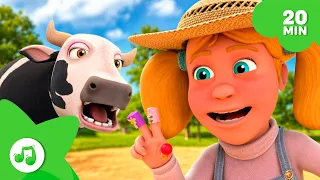 20 Minutes of Fun & Learning! 🌟 Sing & Dance FOR KIDS | Zenon the Farmer