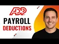 How to Calculate Payroll Deductions in ADP Step-by-Step
