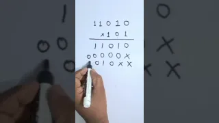 Multiplication of binary numbers