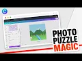 How to Transform Photos into Jigsaw Puzzles with Canva Playable Puzzle Transformation