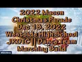 Macon Christmas Parade 2022 - Westside High JROTC Dance Team Marching Band
