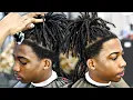 NEW GEMS 2024 HAIRCUT TUTORIAL MID TAPER DREADS 4K