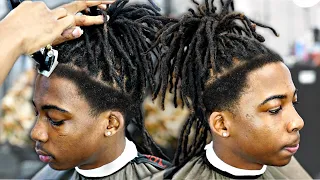 NEW GEMS 2024 HAIRCUT TUTORIAL MID TAPER DREADS 4K