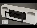 Gudience of how to install fireplace to TV stand