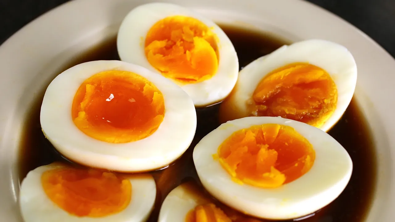 Eggs in soy broth (Gyeran-jangjorim: )