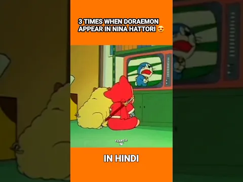 Download MP3 3 TIMES WHEN DORAEMON APPEAR 😱 IN NINJA HATTORI 😍 SECRET COLLAB | IN HINDI | #ninjahattori #shorts