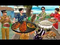 Download Lagu Lasooni Baingan and Rice For Just Rs 50 Street Food Hindi Kahaniya Moral Stories New Comedy Video