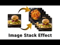 Image Stack Effect Image Hover Effect Using CSS