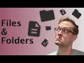 What are Files and Folders Intro to Coding Learn to Code Python