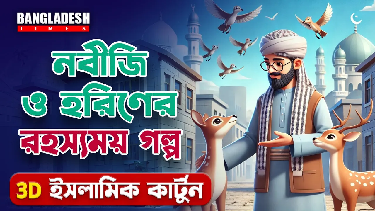 একটি হরিণের বিশ্ময়কর কাহিনী | প্রতিদিনের ইসলামিক কার্টুন