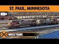 St Paul Minnesota USA LIVE Train Camera Fixed View - East