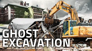 demolishing an abandoned insane asylum