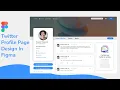 Twitter Dashboard Design In Figma Step By Step Complete Figma Tutorial UI Tutorial UX Tutorial