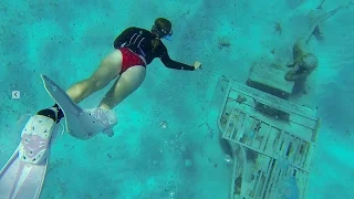 Snorkeling David Copperfield’s Mermaid Piano | Sailboat Story 46