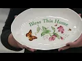Lenox Butterfly Meadow Porcelain Bowl Tray on QVC