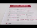 Create an Emergency Contact List