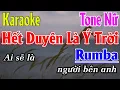 Download Lagu Hết Duyên Là Ý Trời Karaoke Tone Nữ ( Abm ) Nhạc Sống Rumba Karaoke Lâm Organ  -  Beat Mới