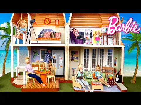 Download MP3 Barbie Family New Dollhouse - Titi Toys & Dolls