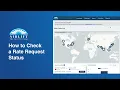 How to Check Custom Rate Request Status Airlift Tutorial