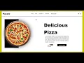 Create a Responsive Single Page Pizza Website HTML CSS and JavaScript Tutorial for a Dynamic UX