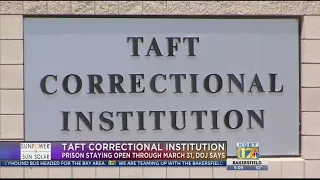 Taft Correction Institution could close by end of March