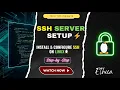 Step-by-Step Install and Configure SSH Server on Linux Change Default Port Ethica
