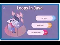 What is Loops in java How many types of Loops Learn Java Basic