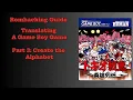 Part 3 Create The Alphabet Game Boy Romhacking Guide Translate Tokio Senki Eiyuu Retsuden