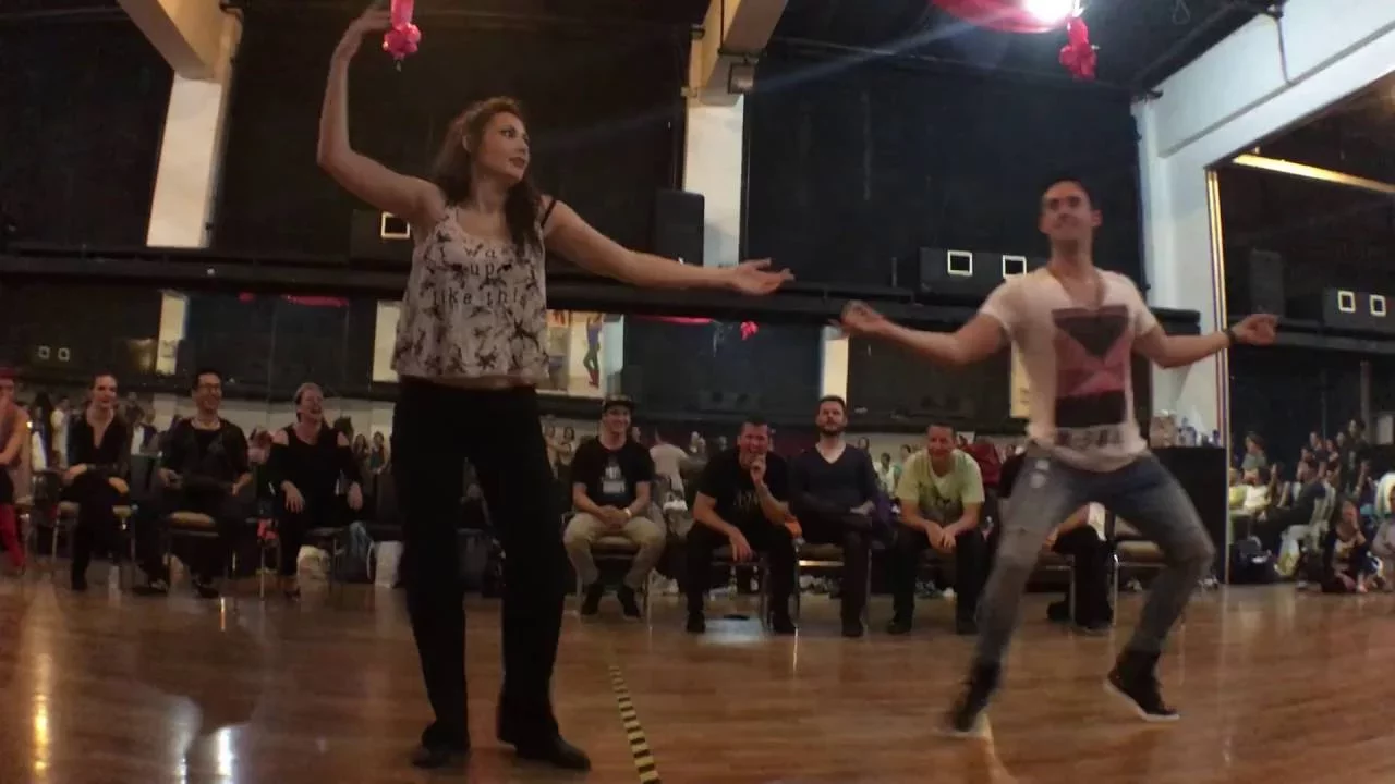 Jordan Frisbee & Virginie Grondin   Asia West Coast Swing Open 2016