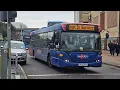 Lagu On Loan to Metrobus | Onboard | Swindon Scania N94UB Omnicity | 2008 HF58 HTP | 23 to Findon